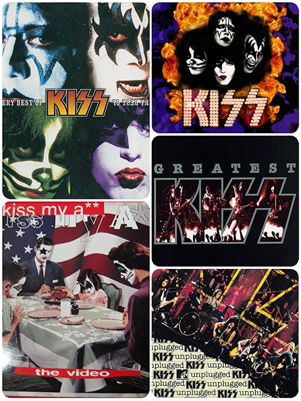 KISS 5 CD Bundle